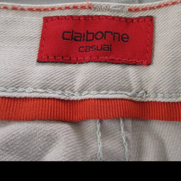 Claiborne Casual Mens Tan Cotton Jean Pant NWOT - Size 38W x 30L - Picture 4 of 4